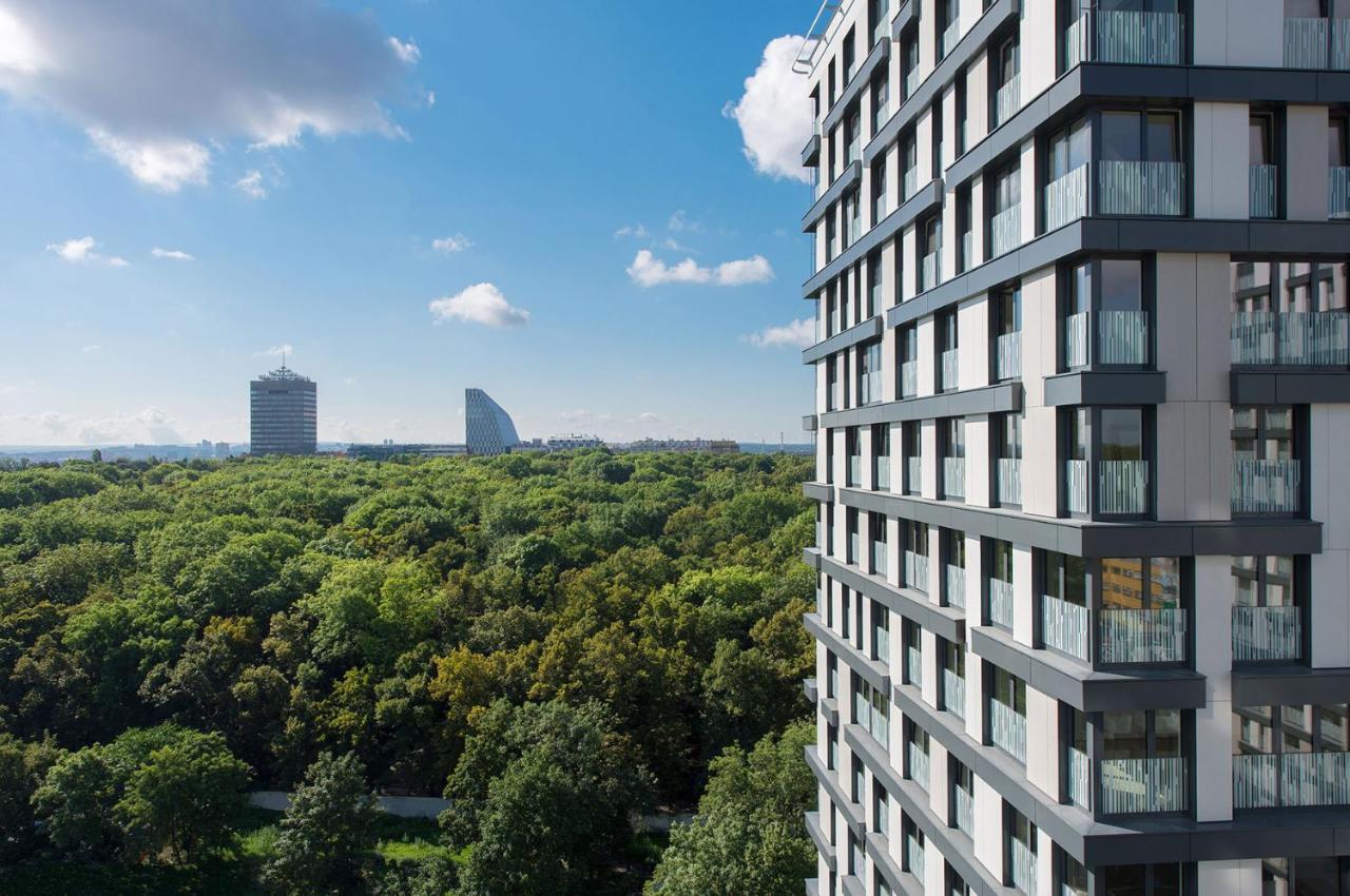 Centrum Park Apartment+ Prag Exterior foto