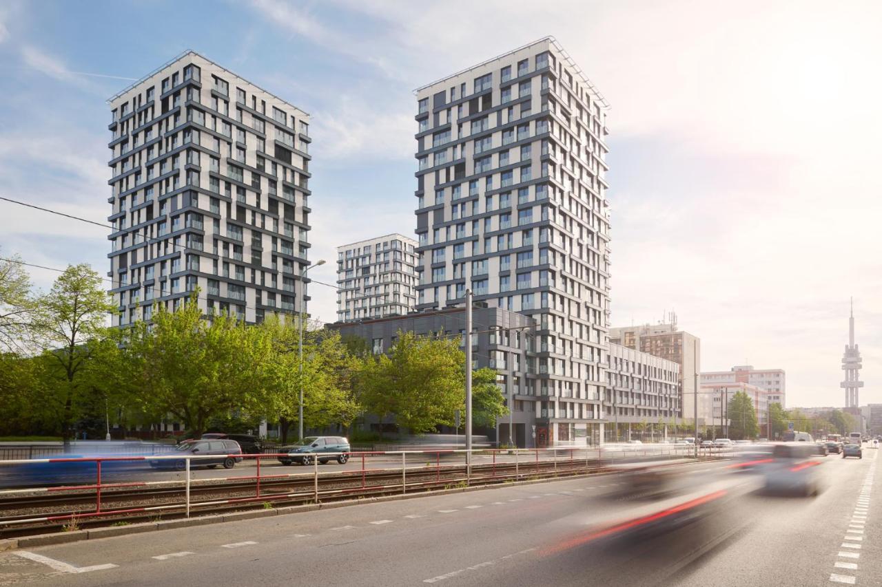Centrum Park Apartment+ Prag Exterior foto